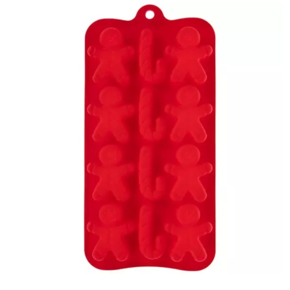 2-Brother Sister Design Studio Gingerbread & Candy Canes Silicone Mold. - Picture 1 of 2